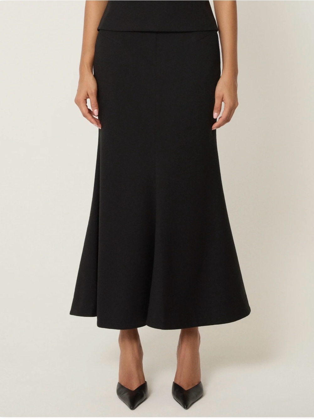 β¨NWTβ¨ Khy Black Maxi Flare Skirt